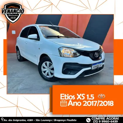 TOYOTA ETIOS 1.5 XS 16V FLEX 4P AUTOMÁTICO TOYOTA ETIOS 1.5 XS 16V FLEX 4P AUTOMÁTICO