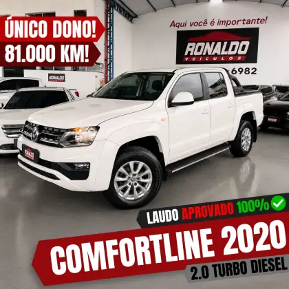 VOLKSWAGEN AMAROK 2.0 COMFORTLINE 4X4 CD 16V TURBO INTERCOOLER DIESEL 4P AUTOMÁTICO VOLKSWAGEN AMAROK 2.0 COMFORTLINE 4X4 CD 16V TURBO INTERCOOLER DIESEL 4P AUTOMÁTICO