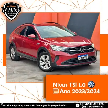 VOLKSWAGEN NIVUS 1.0 200 TSI TOTAL FLEX COMFORTLINE AUTOMÁTICO VOLKSWAGEN NIVUS 1.0 200 TSI TOTAL FLEX COMFORTLINE AUTOMÁTICO