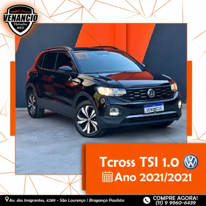 VOLKSWAGEN T-CROSS 1.0 200 TSI TOTAL FLEX COMFORTLINE AUTOMÁTICO VOLKSWAGEN T-CROSS 1.0 200 TSI TOTAL FLEX COMFORTLINE AUTOMÁTICO