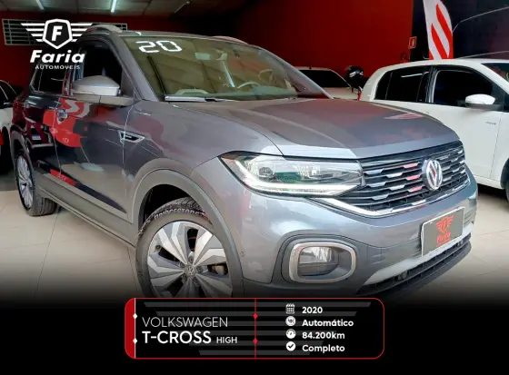VOLKSWAGEN T-CROSS 1.4 250 TSI TOTAL FLEX HIGHLINE AUTOMÁTICO VOLKSWAGEN T-CROSS 1.4 250 TSI TOTAL FLEX HIGHLINE AUTOMÁTICO