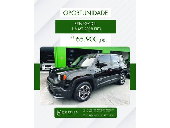 JEEP RENEGADE 1.8 16V FLEX 4P MANUAL