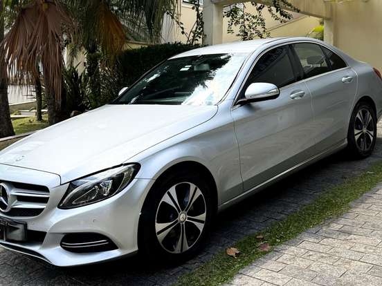 MERCEDES-BENZ-C 180-1.6 CGI AVANTGARDE 16V TURBO GASOLINA 4P AUTOMÁTICO MERCEDES-BENZ-C 180-2014