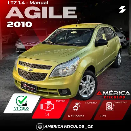 CHEVROLET AGILE 1.4 MPFI LTZ 8V FLEX 4P MANUAL