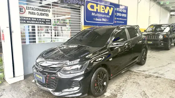 CHEVROLET ONIX 1.0 TURBO FLEX RS AUTOMÁTICO CHEVROLET ONIX 1.0 TURBO FLEX RS AUTOMÁTICO
