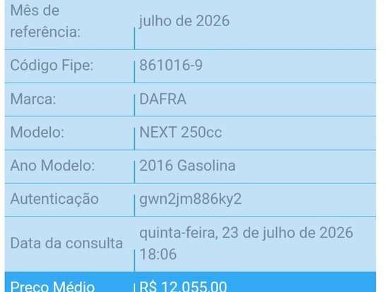 DAFRA-NEXT 250 DAFRA-NEXT 250-2016