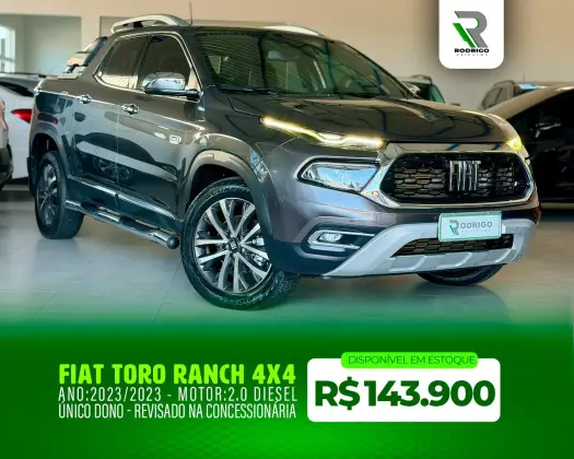 FIAT TORO 2.0 16V TURBO DIESEL RANCH 4WD AT9 FIAT TORO 2.0 16V TURBO DIESEL RANCH 4WD AT9