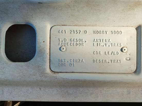 FORD-ESCORT-1.0 HOBBY 8V GASOLINA 2P MANUAL FORD-ESCORT-1994