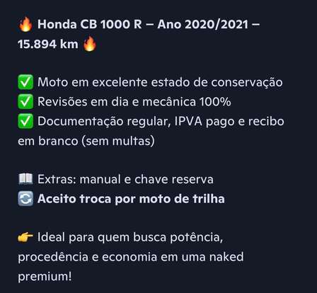 HONDA-CB 1000R ABS-2020