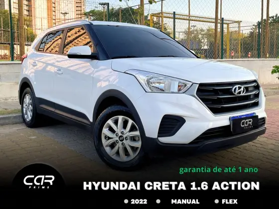HYUNDAI CRETA 1.6 16V FLEX ACTION AUTOMÁTICO HYUNDAI CRETA 1.6 16V FLEX ACTION AUTOMÁTICO