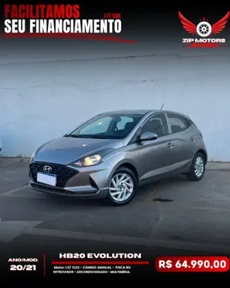 HYUNDAI HB20 1.0 12V FLEX EVOLUTION MANUAL HYUNDAI HB20 1.0 12V FLEX EVOLUTION MANUAL