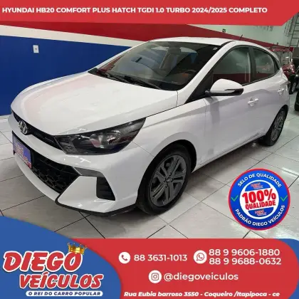 HYUNDAI HB20 1.0 TGDI FLEX COMFORT PLUS AUTOMÁTICO