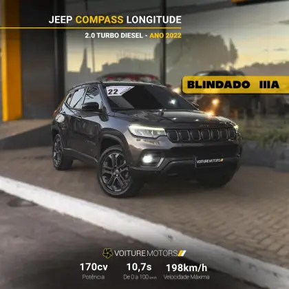 JEEP COMPASS 2.0 TD350 TURBO DIESEL LONGITUDE AT9 JEEP COMPASS 2.0 TD350 TURBO DIESEL LONGITUDE AT9