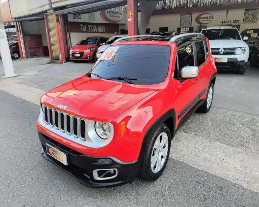 JEEP RENEGADE 1.8 16V FLEX LIMITED 4P AUTOMÁTICO JEEP RENEGADE 1.8 16V FLEX LIMITED 4P AUTOMÁTICO