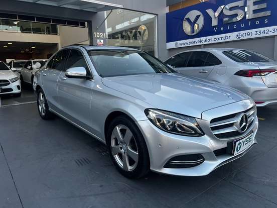 MERCEDES-BENZ-C 200-2.0 CGI AVANTGARDE 16V GASOLINA 4P AUTOMÁTICO MERCEDES-BENZ-C 200-2015
