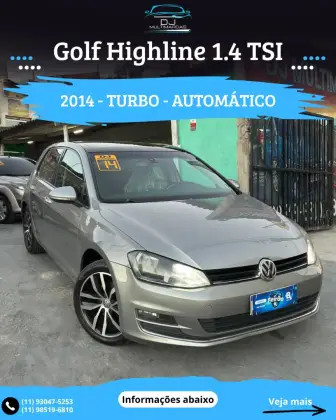 VOLKSWAGEN GOLF 1.4 TSI HIGHLINE 16V GASOLINA 4P AUTOMÁTICO VOLKSWAGEN GOLF 1.4 TSI HIGHLINE 16V GASOLINA 4P AUTOMÁTICO
