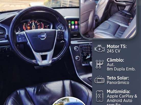 VOLVO-XC60-2.0 T5 R-DESIGN GASOLINA 4P AUTOMÁTICO VOLVO-XC60-2016