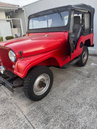 WILLYS JEEP 2.3 CJ-5 4 CILINDROS 8V GASOLINA MANUAL