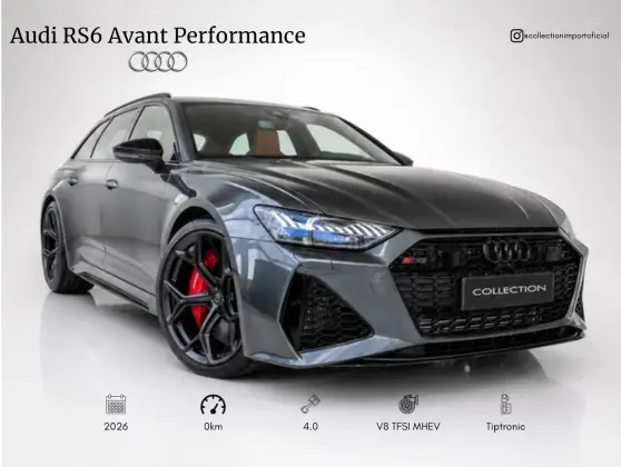 AUDI RS6 4.0 V8 TFSI MHEV AVANT PERFORMANCE TIPTRONIC AUDI RS6 4.0 V8 TFSI MHEV AVANT PERFORMANCE TIPTRONIC