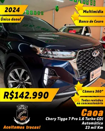 CAOA CHERY TIGGO 7 PRO 1.6 TGDI GASOLINA MAX DRIVE DCT CAOA CHERY TIGGO 7 PRO 1.6 TGDI GASOLINA MAX DRIVE DCT