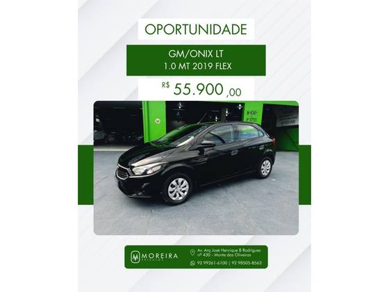 CHEVROLET ONIX 1.0 MPFI LT 8V FLEX 4P MANUAL