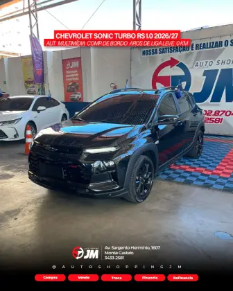 CHEVROLET SONIC 1.0 TURBO FLEX RS AUTOMÁTICO CHEVROLET SONIC 1.0 TURBO FLEX RS AUTOMÁTICO