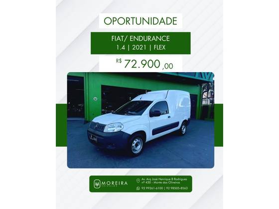 FIAT FIORINO 1.4 MPI FURGÃO ENDURANCE 8V FLEX 2P MANUAL