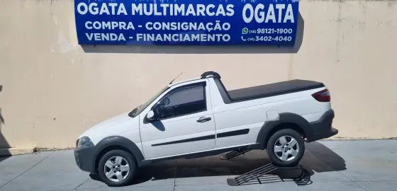 FIAT STRADA 1.4 MPI HARD WORKING CS 8V FLEX 2P MANUAL FIAT STRADA 1.4 MPI HARD WORKING CS 8V FLEX 2P MANUAL