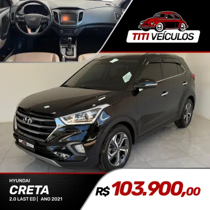 HYUNDAI CRETA 1.6 16V FLEX LIMITED AUTOMÁTICO HYUNDAI CRETA 1.6 16V FLEX LIMITED AUTOMÁTICO