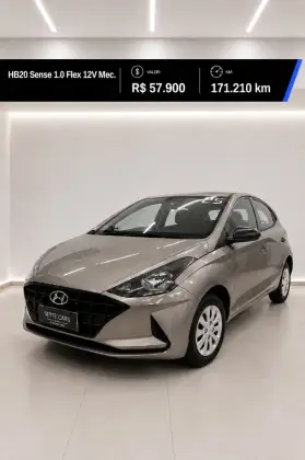 HYUNDAI HB20 1.0 12V FLEX SENSE MANUAL HYUNDAI HB20 1.0 12V FLEX SENSE MANUAL