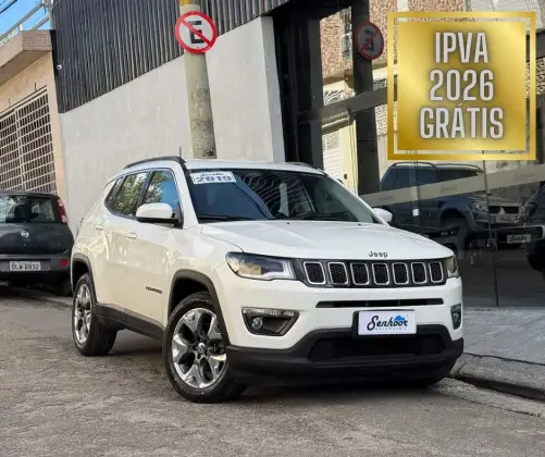 JEEP COMPASS 2.0 16V FLEX LONGITUDE AUTOMÁTICO JEEP COMPASS 2.0 16V FLEX LONGITUDE AUTOMÁTICO