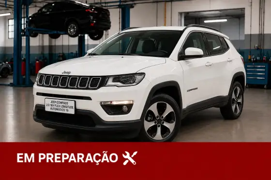JEEP COMPASS 2.0 16V FLEX LONGITUDE AUTOMÁTICO JEEP COMPASS 2.0 16V FLEX LONGITUDE AUTOMÁTICO
