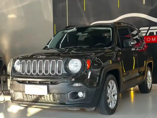 JEEP-RENEGADE-1.8 16V FLEX SPORT 4P AUTOMÁTICO JEEP-RENEGADE-2018