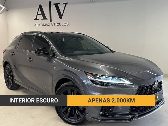 LEXUS RX 500h 2.4 TURBO DUAL VVT-I HYBRID F-SPORT AWD AUTOMÁTICO