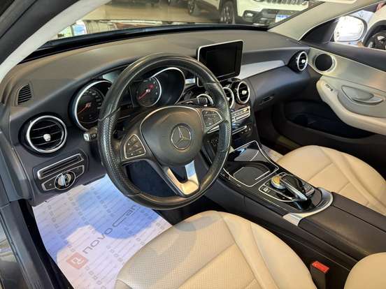 MERCEDES-BENZ-C 180-1.6 CGI EXCLUSIVE 16V TURBO GASOLINA 4P AUTOMÁTICO MERCEDES-BENZ-C 180-2016