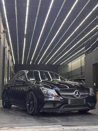 MERCEDES-BENZ C 63 AMG 4.0 V8 TURBO S GASOLINA SEDAN 4P AUTOMÁTICO