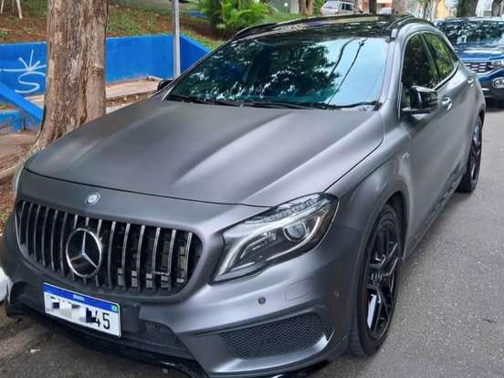 MERCEDES-BENZ-GLA 45 AMG-2.0 16V TURBO GASOLINA 4P AUTOMÁTICO MERCEDES-BENZ-GLA 45 AMG-2015