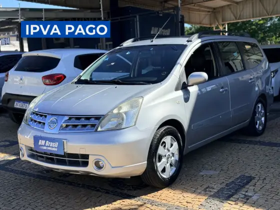 NISSAN GRAND LIVINA 1.8 SL 16V FLEX 4P AUTOMÁTICO