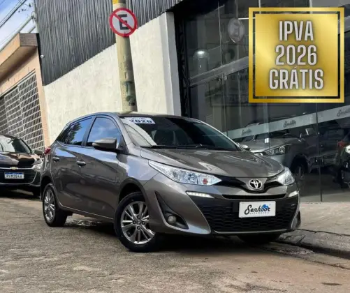 TOYOTA YARIS 1.5 16V FLEX XL PLUS CONNECT MULTIDRIVE TOYOTA YARIS 1.5 16V FLEX XL PLUS CONNECT MULTIDRIVE