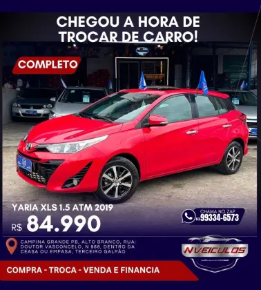 TOYOTA YARIS 1.5 16V FLEX XLS MULTIDRIVE TOYOTA YARIS 1.5 16V FLEX XLS MULTIDRIVE
