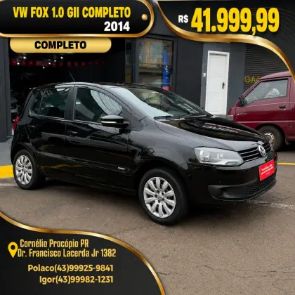 VOLKSWAGEN FOX 1.0 MI 8V FLEX 4P MANUAL VOLKSWAGEN FOX 1.0 MI 8V FLEX 4P MANUAL