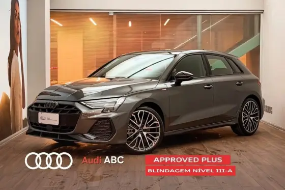 AUDI A3 2.0 40 TFSI GASOLINA SPORTBACK PERFORMANCE BLACK S-TRONIC AUDI A3 2.0 40 TFSI GASOLINA SPORTBACK PERFORMANCE BLACK S-TRONIC