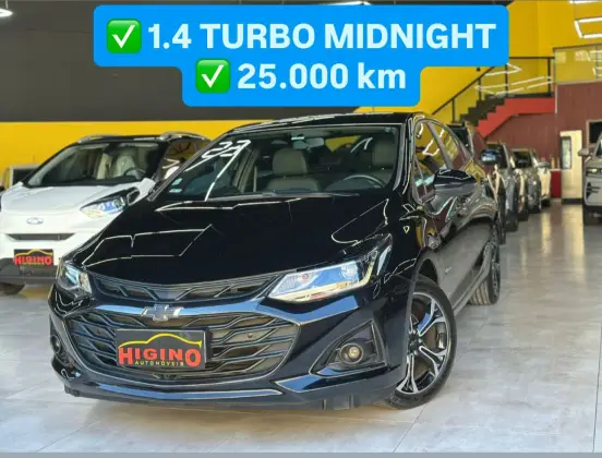 CHEVROLET CRUZE 1.4 TURBO MIDNIGHT 16V FLEX 4P AUTOMÁTICO CHEVROLET CRUZE 1.4 TURBO MIDNIGHT 16V FLEX 4P AUTOMÁTICO