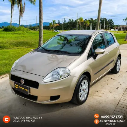 FIAT PUNTO 1.4 ATTRACTIVE 8V FLEX 4P MANUAL FIAT PUNTO 1.4 ATTRACTIVE 8V FLEX 4P MANUAL