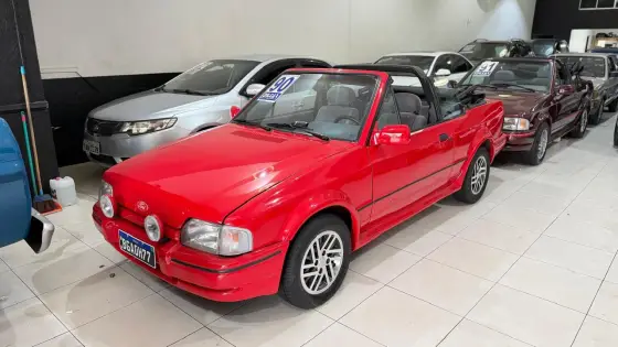 FORD ESCORT 1.8 XR3 CONVERSÍVEL 8V ÁLCOOL 2P MANUAL FORD ESCORT 1.8 XR3 CONVERSÍVEL 8V ÁLCOOL 2P MANUAL
