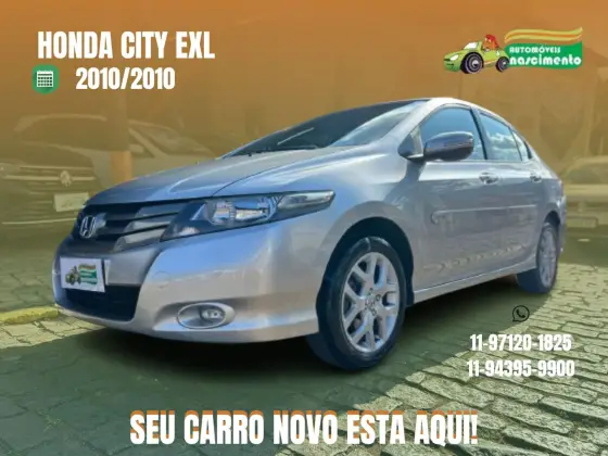 HONDA CITY 1.5 EXL 16V FLEX 4P AUTOMÁTICO HONDA CITY 1.5 EXL 16V FLEX 4P AUTOMÁTICO