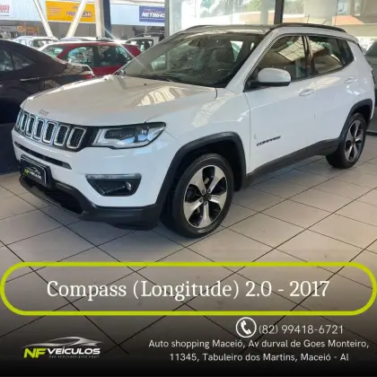JEEP COMPASS 2.0 16V FLEX LONGITUDE AUTOMÁTICO JEEP COMPASS 2.0 16V FLEX LONGITUDE AUTOMÁTICO