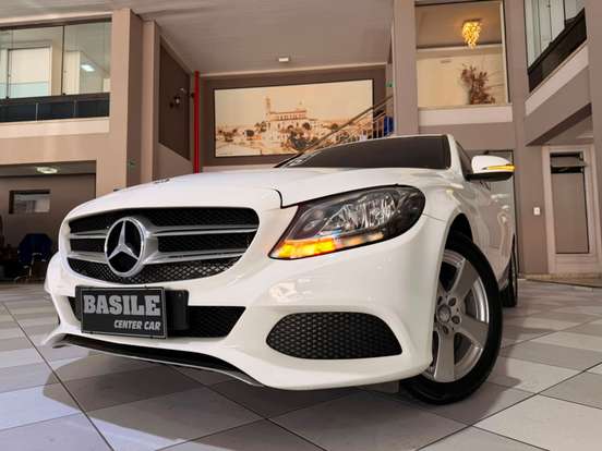 MERCEDES-BENZ-C 180-1.6 CGI 16V TURBO GASOLINA 4P AUTOMÁTICO MERCEDES-BENZ-C 180-2015
