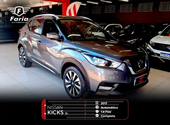 NISSAN KICKS 1.6 16V FLEXSTART SL 4P XTRONIC NISSAN KICKS 1.6 16V FLEXSTART SL 4P XTRONIC