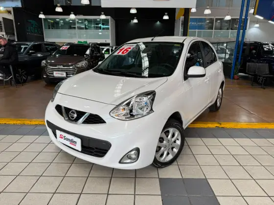 NISSAN MARCH 1.0 SV 12V FLEX 4P MANUAL NISSAN MARCH 1.0 SV 12V FLEX 4P MANUAL